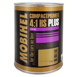 Mobihel Podkład COMPACTPRIMER PLUS HS 4:1 1L + utwardzacz 700 (40211802) - Podkład akrylowy COMPACTPRIMER PLUS