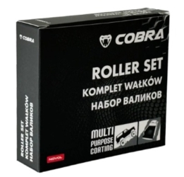 Novol COBRA Roller Set Wałki - zestaw wałków do powłoki (91624) - KOMPLET WAŁKÓW COBRA